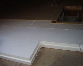 Isolierung der obersten Geschossdecke